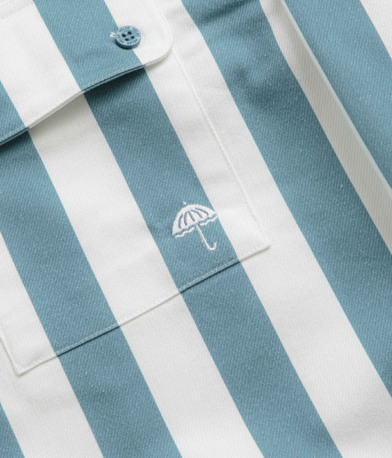 Helas Liner Shirt in White and Blue