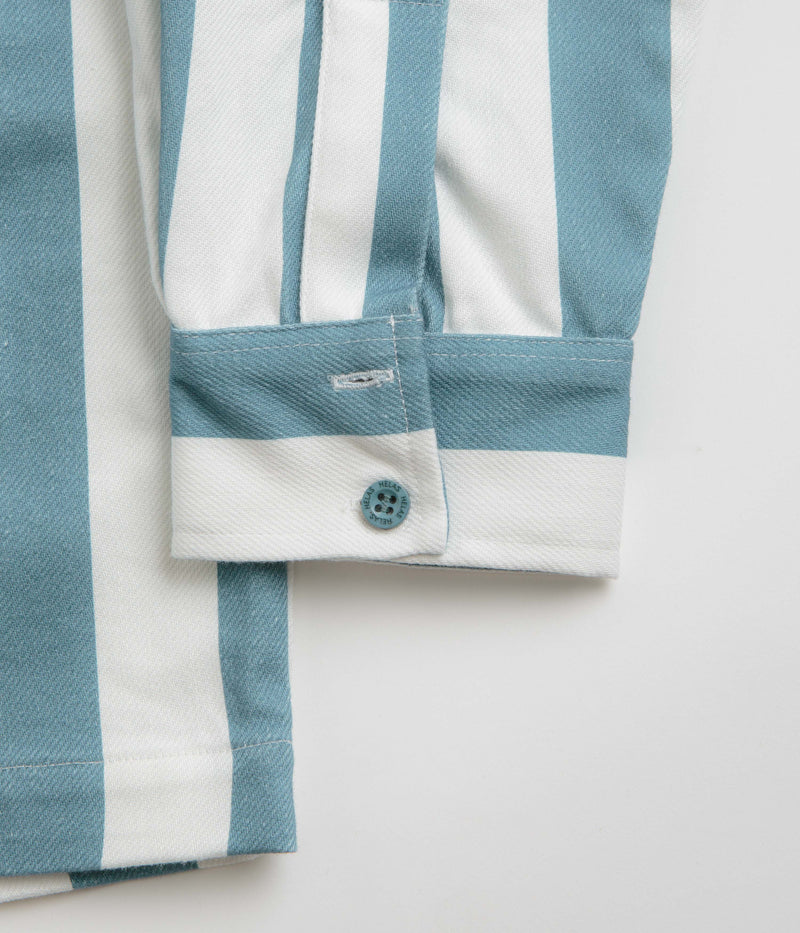 Helas Liner Shirt in White and Blue