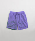 Helas Negative Swim Shorts in Purple and Green