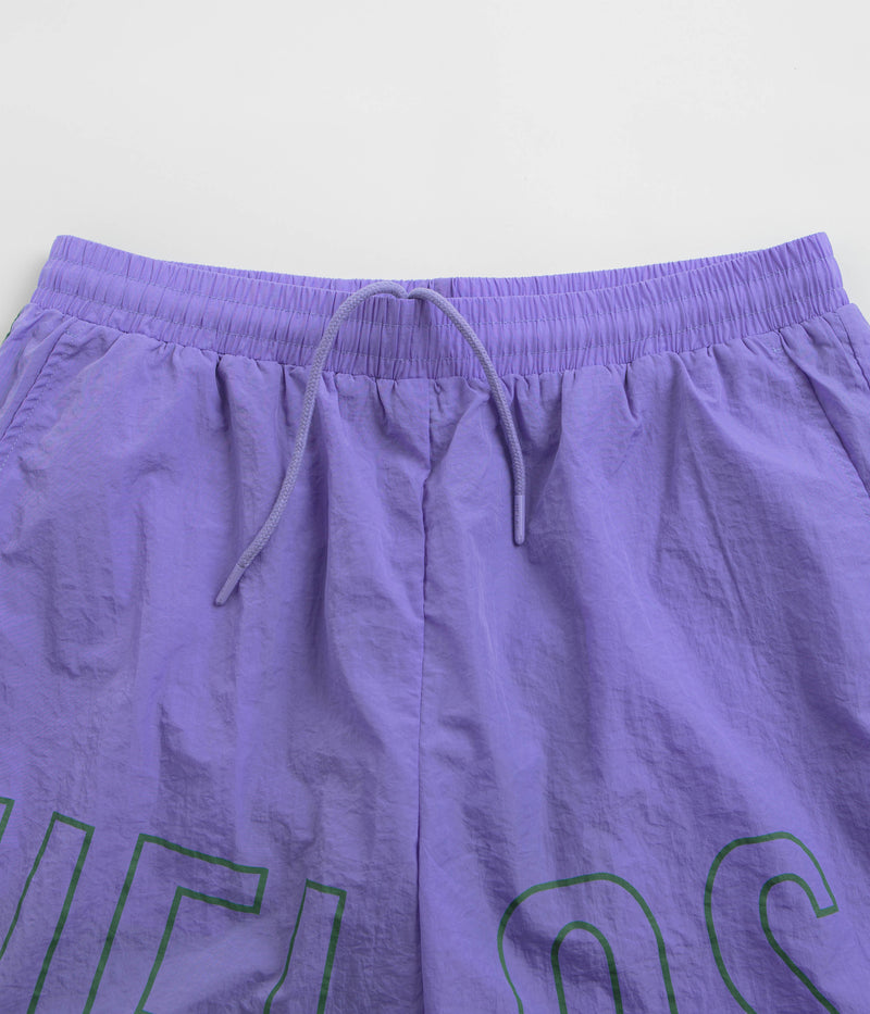 Helas Negative Swim Shorts in Purple and Green
