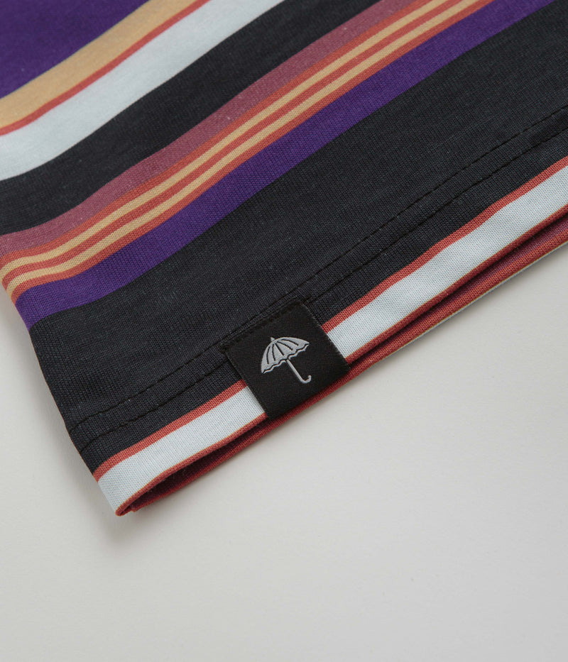 Helas Rayures T-Shirt in Purple and Black