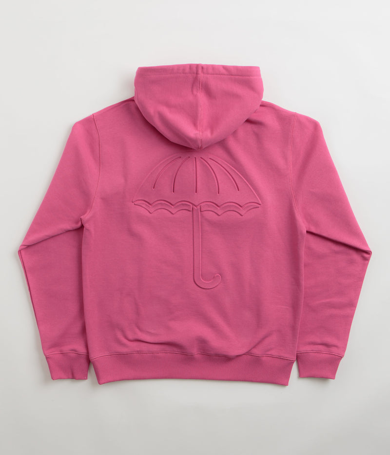Helas Relief Hoodie in Fuschia