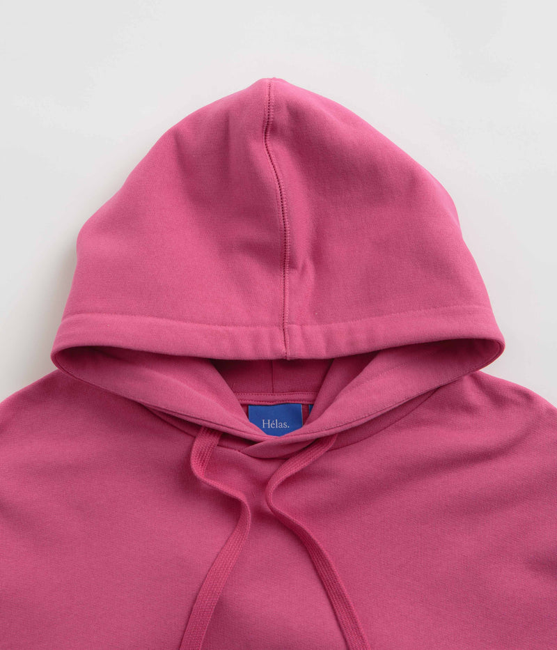 Helas Relief Hoodie in Fuschia