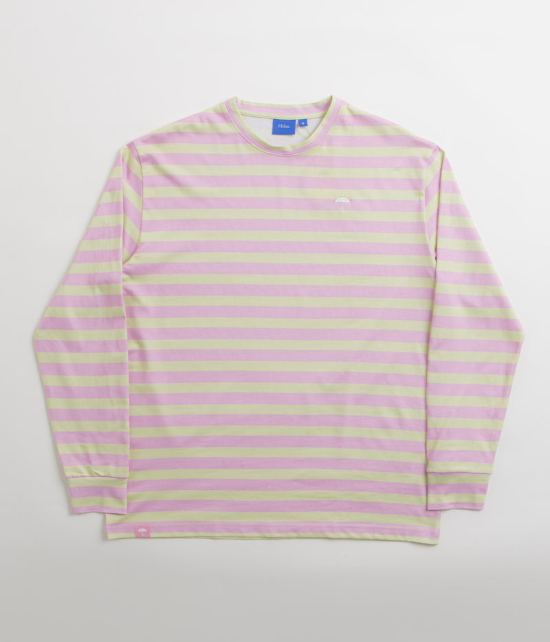 Helas Will Long Sleeve T-Shirt in Yellow and Pink