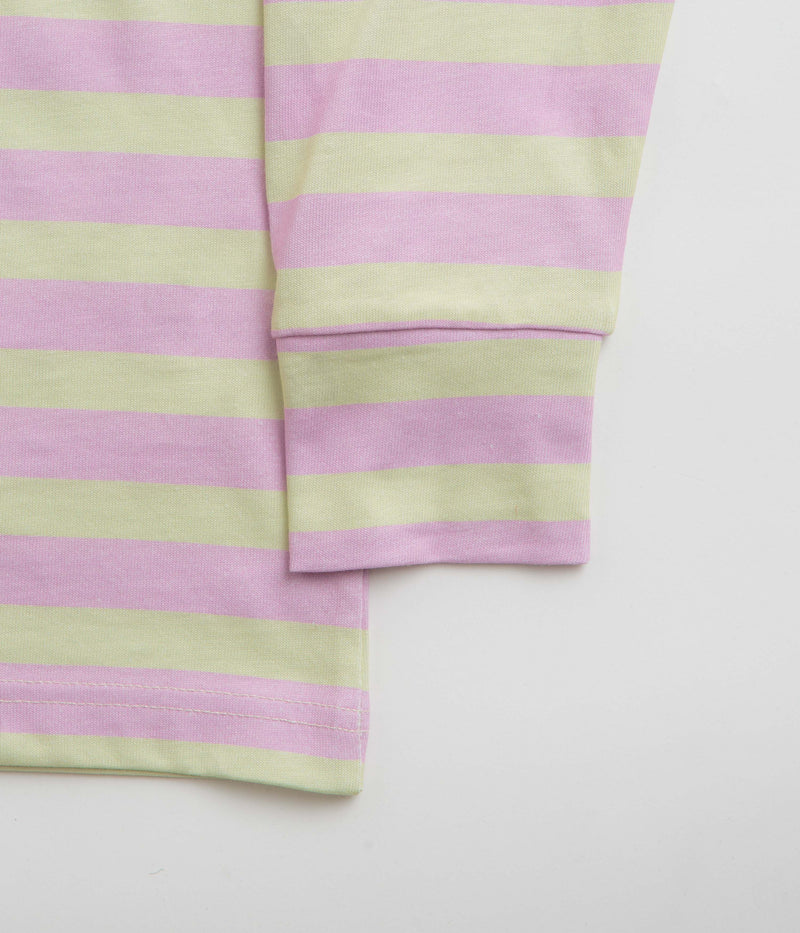 Helas Will Long Sleeve T-Shirt in Yellow and Pink