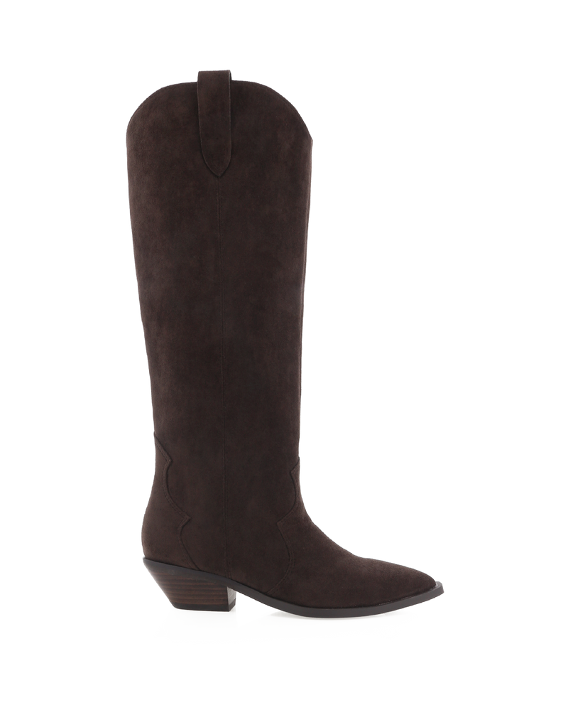 HELIX - DARK CACAO SUEDE-Boots-Billini-BILLINI USA