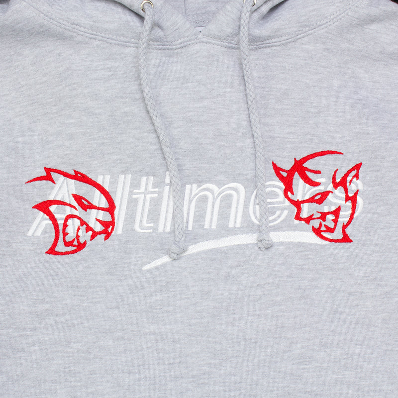 Alltimers Hell Demon Embroidered Hoodie