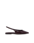 HENNA - DARK CACAO PATENT CROC-Flats-Billini-BILLINI USA