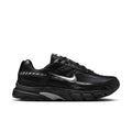 Men's Nike Initiator black sneakers with metallic silver Swoosh and chunky midsole