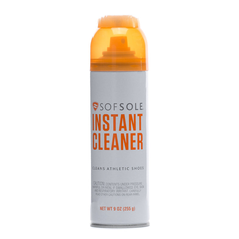 SOFSOLE Instant Cleaner 9oz bottle with orange flip-top and white label