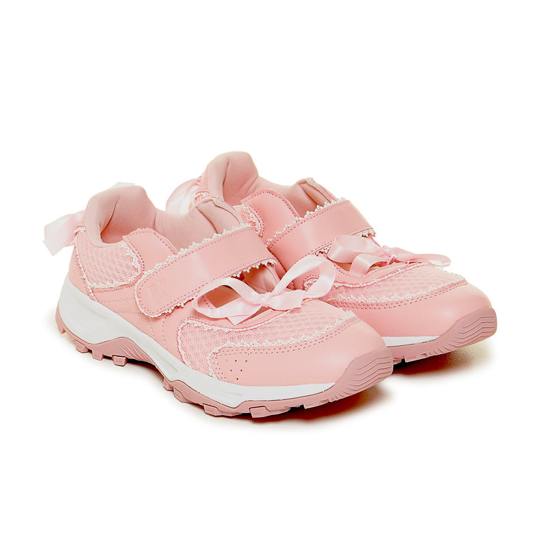 Itsu Lolita Ballet Mary Janes - Mary Jane Trainers - Pink  - three quarter view