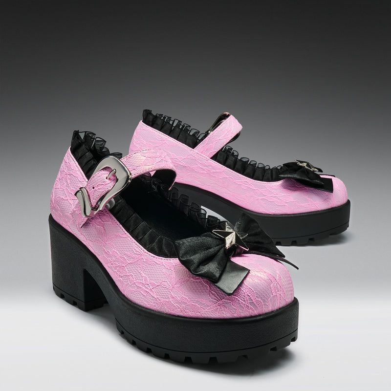 Jazmin Bean X KOI Park Princess Edition Mary Janes front right view