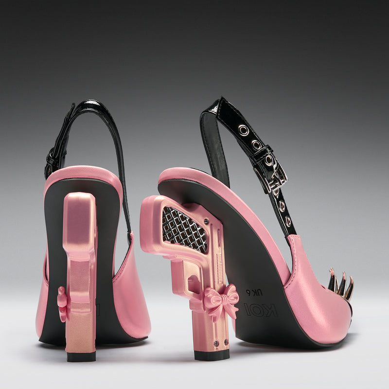Jazmin Bean X KOI Revenge Pump Heel Pumps - Back Side
