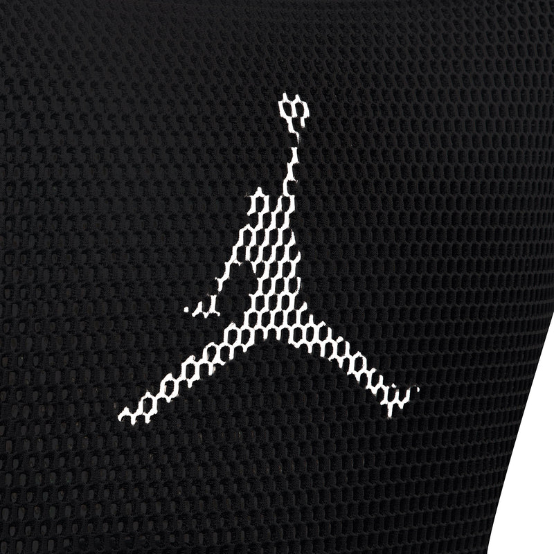 Black mesh close-up showing Jumpman logo