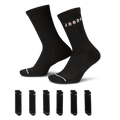Jordan Everyday Crew Socks 6 Pairs (Unisex)