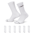 Jordan Everyday Crew Socks (6 Pairs) (Unisex)