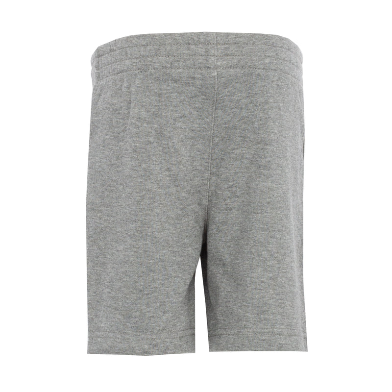 Toddler heather-gray shorts, straight legs