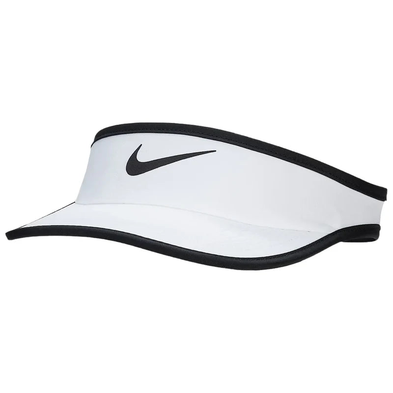 Junior DriFit Ace Visor in White/Black