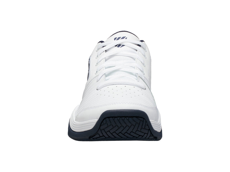 K-Swiss Men m court express hb Tennis Shoes in White/Navy