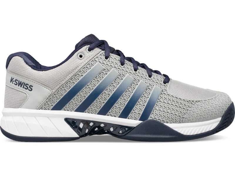 K-Swiss Men's Express Light Pickleball 2E in High-Rise/Navy/White