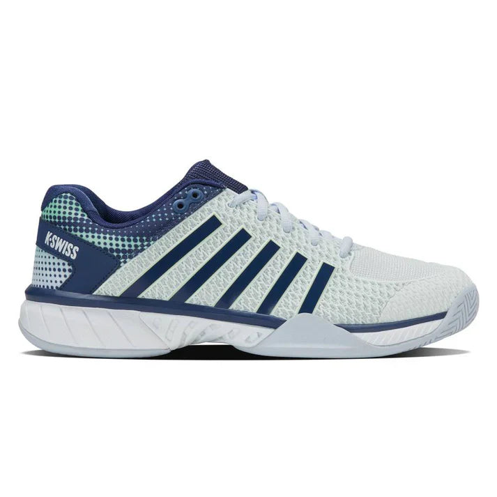 K-Swiss Men's Express Light Pickleball Shoes in Bit of Blue/Oceana/Patina Green