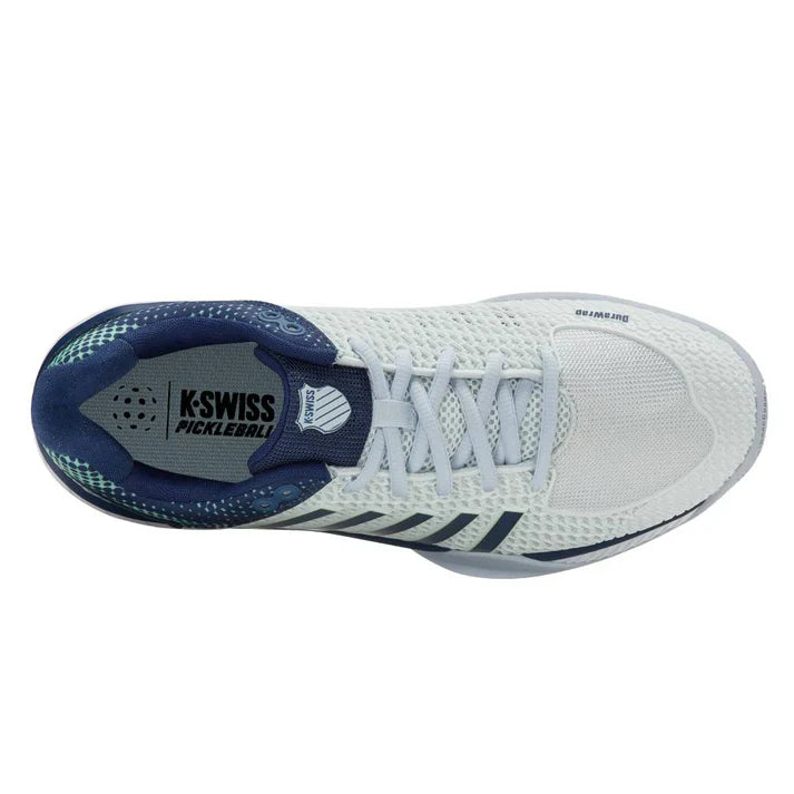 K-Swiss Men's Express Light Pickleball Shoes in Bit of Blue/Oceana/Patina Green
