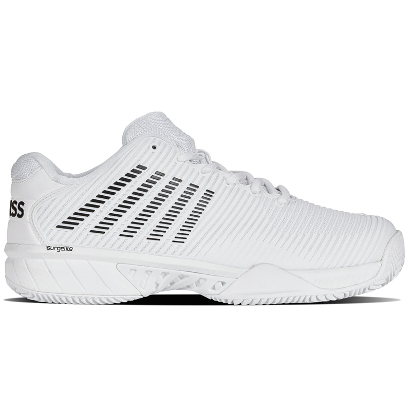 K-Swiss Men's Hypercourt Express 2 Tennis Shoes HB Clay in White/Black