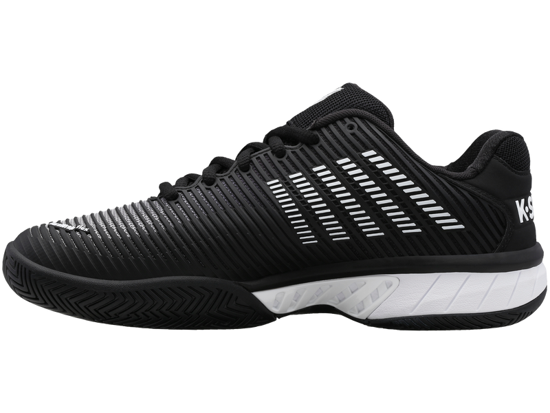 K-Swiss Men's Hypercourt Express 2 Tennis Shoes in Black/White