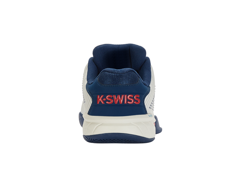 K-Swiss Men's Hypercourt Express 2 Tennis Shoes in Blanc De Blanc