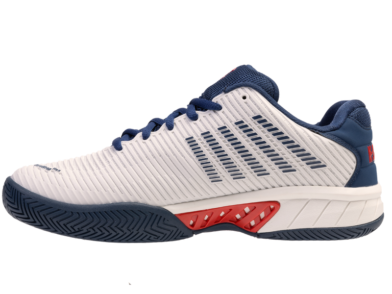 K-Swiss Men's Hypercourt Express 2 Tennis Shoes in Blanc De Blanc