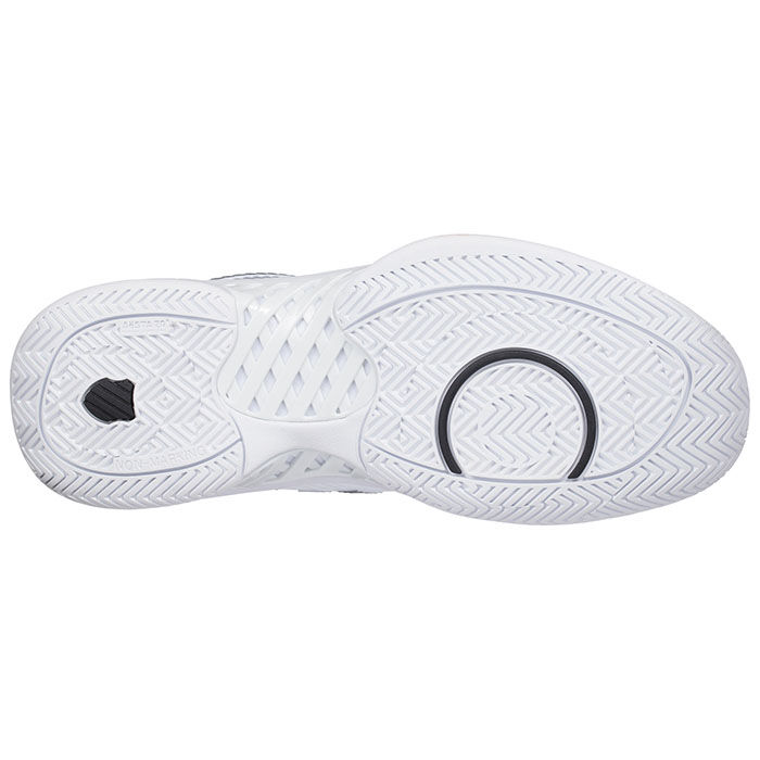 K-Swiss Men's Hypercourt Express 2 Tennis Shoes in White/Black