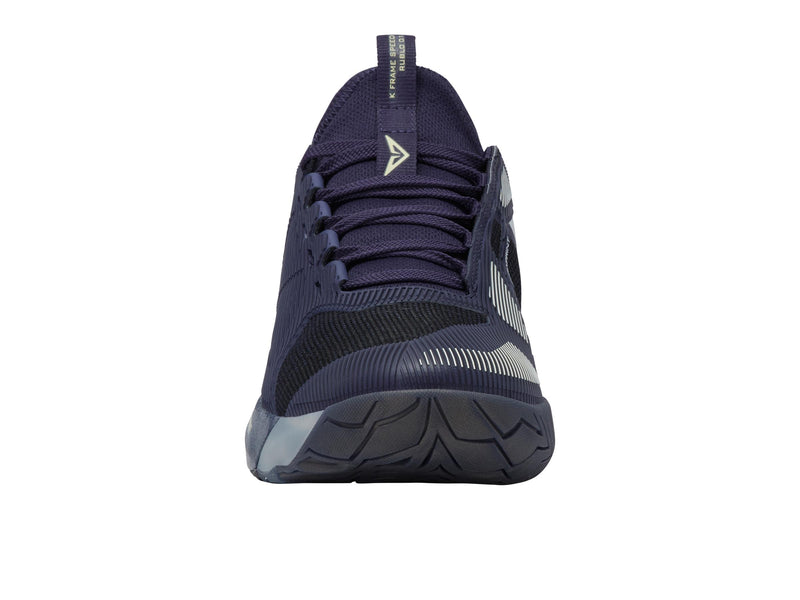 K-Swiss Men's K-Frame Speed Rublo Tennis Shoes in Naval Academy/Vintage Indigo/Blanc De Blanc