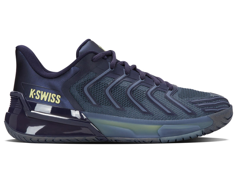K-Swiss Men's Ultrashot 4 Tennis Shoes in Vintage Indigo/Naval Academy/Luminary Green