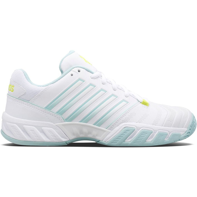 K-SWISS WOMEN'S BIGSHOT LIGHT 4 in (White/Icy Morn/Love Bird) - Tennis Shoes - K-SWISS - ATR Sports