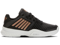 K-Swiss Women's Court Express Tennis Shoes in Black/White/Rosegold