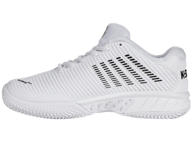 K-Swiss Women's Hypercourt Express 2 Clay HB Tennis Shoes in White/Black