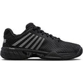 K-Swiss Women's Hypercourt Express 2 HB Clay Tennis Shoes in Black/Silver
