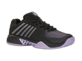 K-Swiss Women's Hypercourt Express 2 Tennis Shoes in Moonless Night/Purple Rose/White