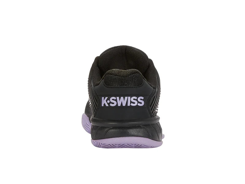 K-Swiss Women's Hypercourt Express 2 Tennis Shoes in Moonless Night/Purple Rose/White