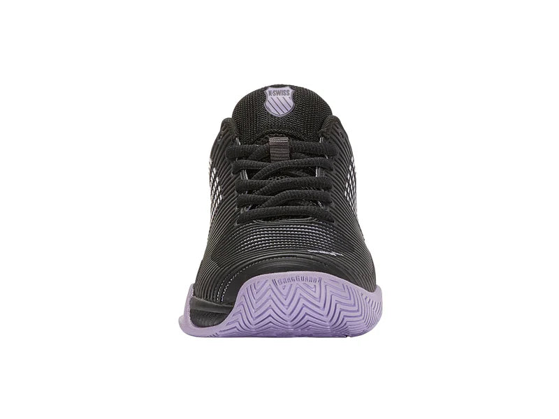 K-Swiss Women's Hypercourt Express 2 Tennis Shoes in Moonless Night/Purple Rose/White