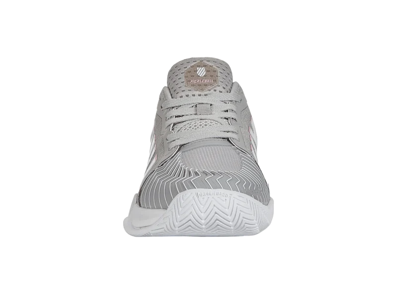 K-Swiss Women's Pickleball Supreme Tennis Shoes in Vapor Blue/White/Coral Blush