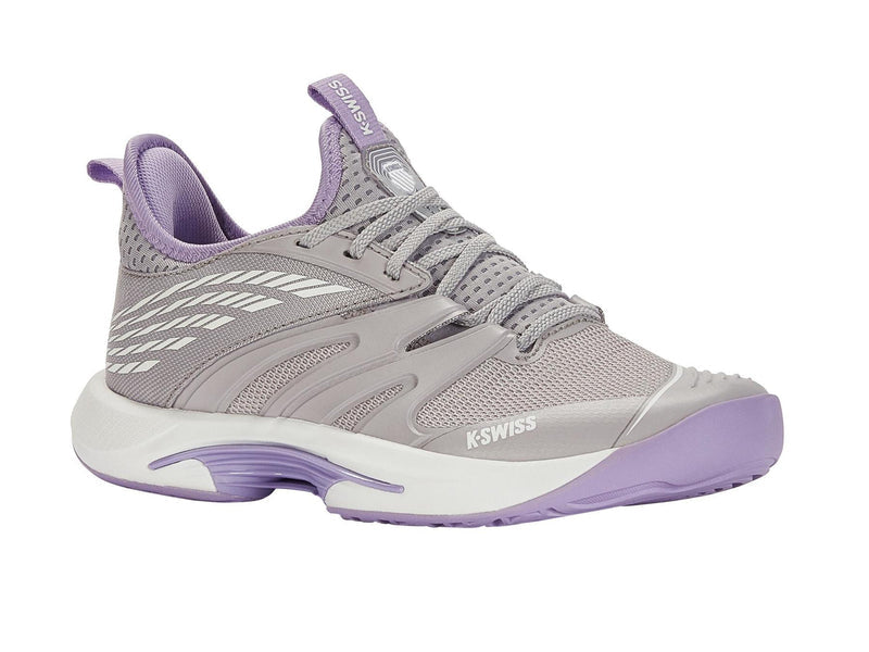 K-Swiss Women's SpeedTrac Tennis Shoes in Raindrops /White/Purple Rose