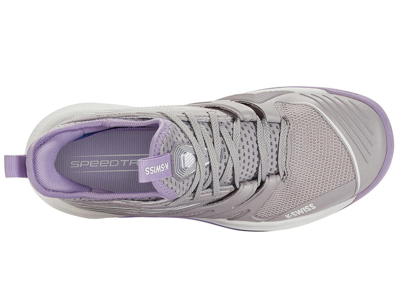 K-Swiss Women's SpeedTrac Tennis Shoes in Raindrops /White/Purple Rose