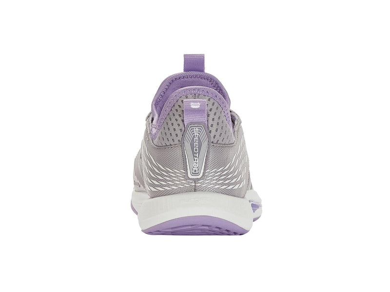 K-Swiss Women's SpeedTrac Tennis Shoes in Raindrops /White/Purple Rose