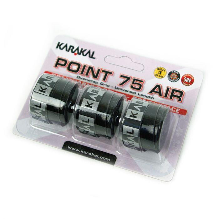 Karakal Point 75 Air Overwrap Grip 3 Pack - Various Colours - Overgrip - Karakal - ATR Sports