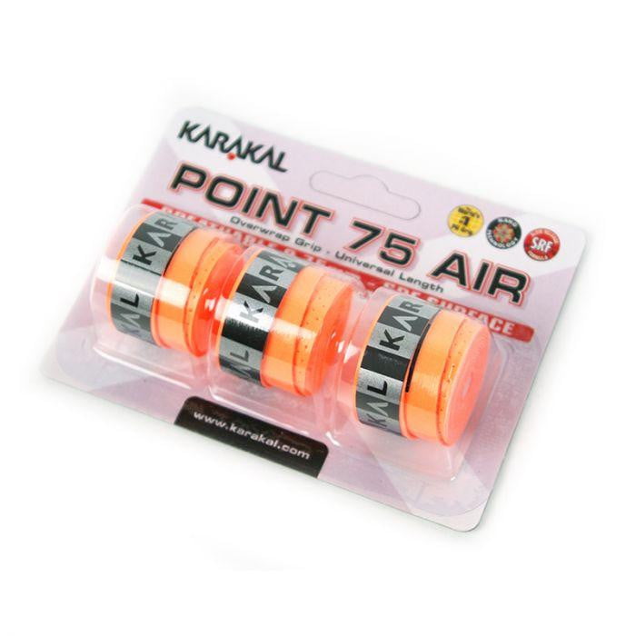 Karakal Point 75 Air Overwrap Grip 3 Pack - Various Colours - Overgrip - Karakal - ATR Sports