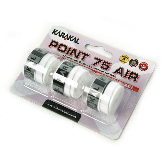 Karakal Point 75 Air Overwrap Grip 3 Pack - Various Colours - Overgrip - Karakal - ATR Sports