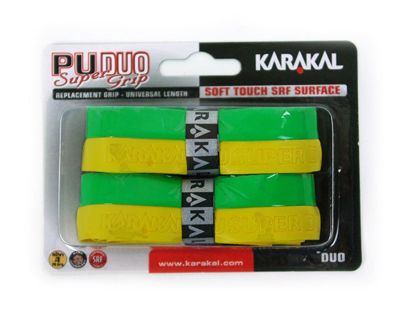 Karakal PU DUO Super Grip Replacement Grip 2 Pack
