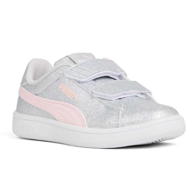 Kids Smash 3.0 Glitz - Grey/Pink