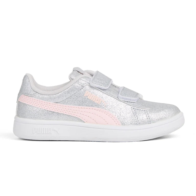 Kids Smash 3.0 Glitz - Grey/Pink